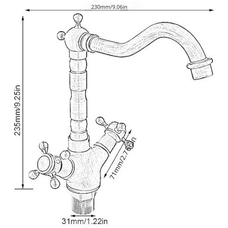 Bronzer - Kitchen Faucet