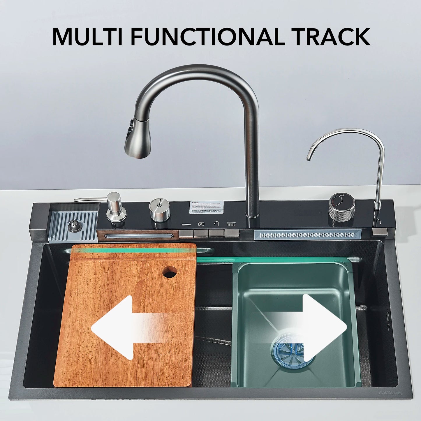Waterfall Temperature - Kitchen Sink